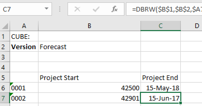 Excel Dates in TM1